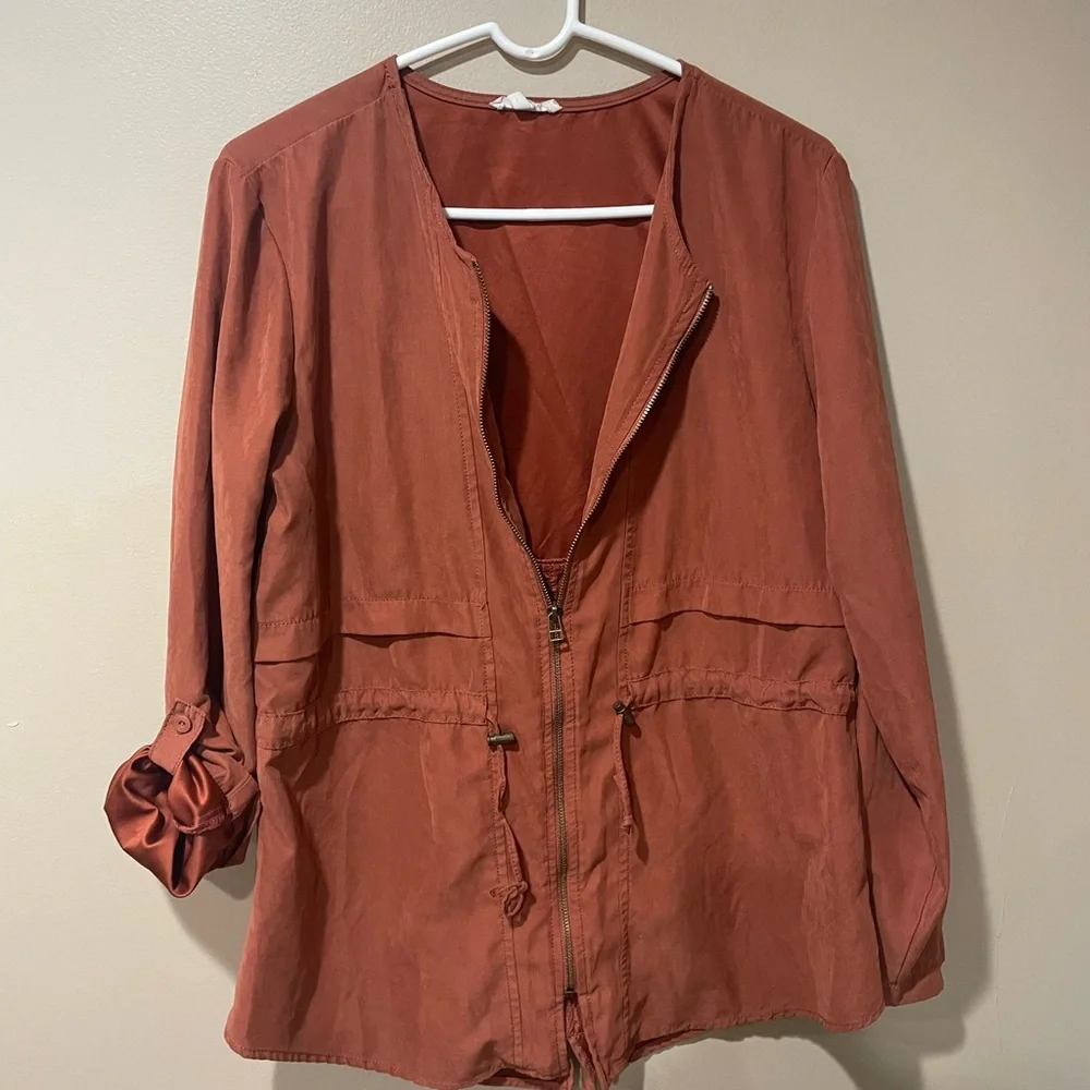 Maurices Rust Utility Jacket - Picture 1 of 8